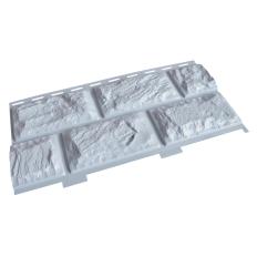 Сайдинг Доломит цокольный, серия "Альпийский" 2м, серо-голубой